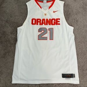 Syracuse Basketball Jersey. #21 Nike authentic, size XL
